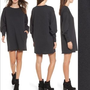 Socialite gathered sleeve dress XS